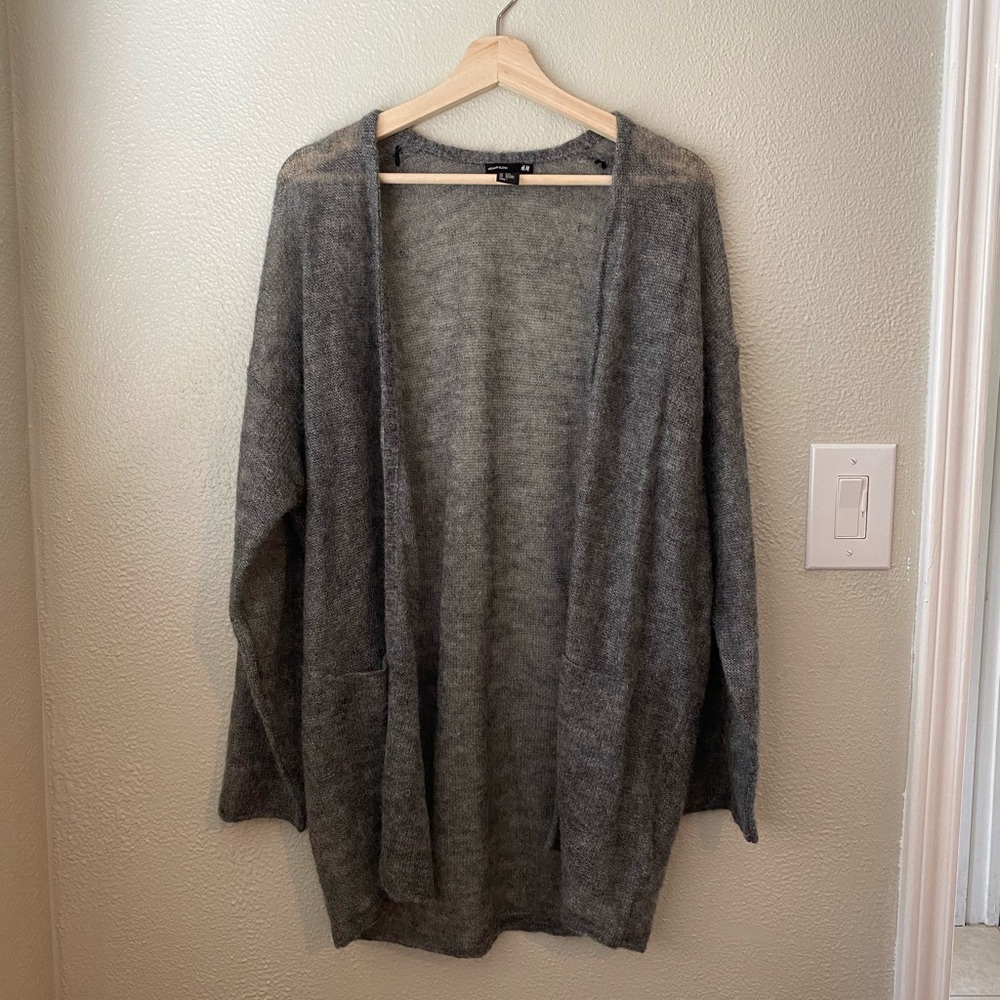 Mohair Blend H&M Oversized Cardigan - Picture 3 of 5